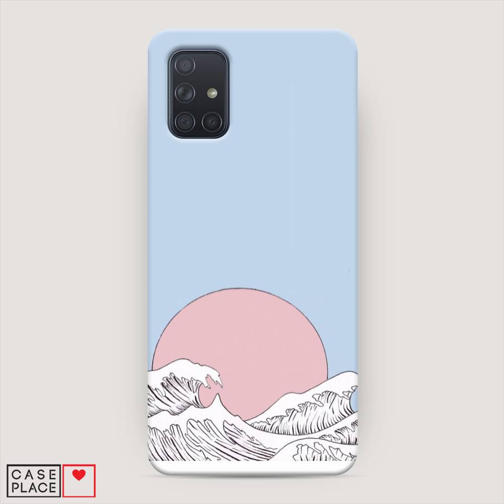 

Пластиковый чехол "Японское солнце" на Samsung Galaxy A71, 29020-7