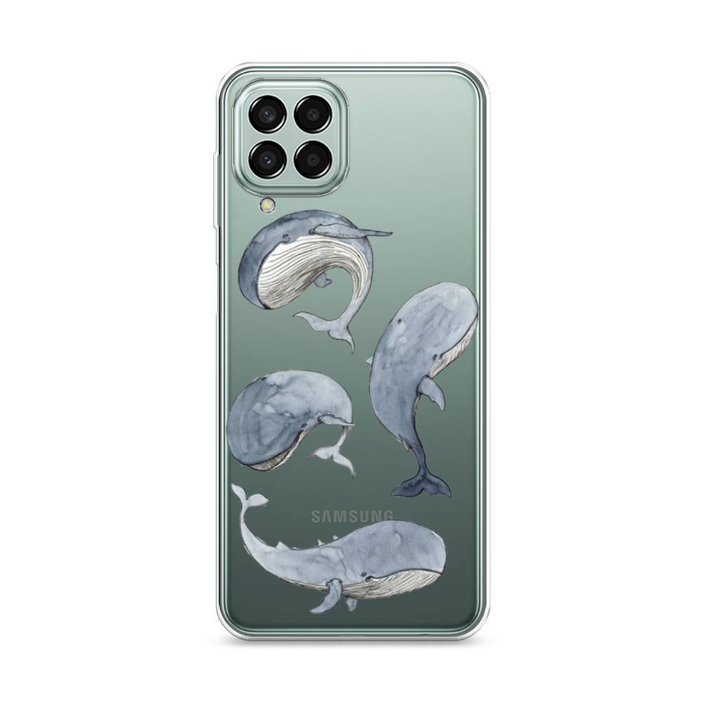 

Чехол Awog на Samsung Galaxy M33 / Самсунг M33 "Киты", Разноцветный, 2105650-1