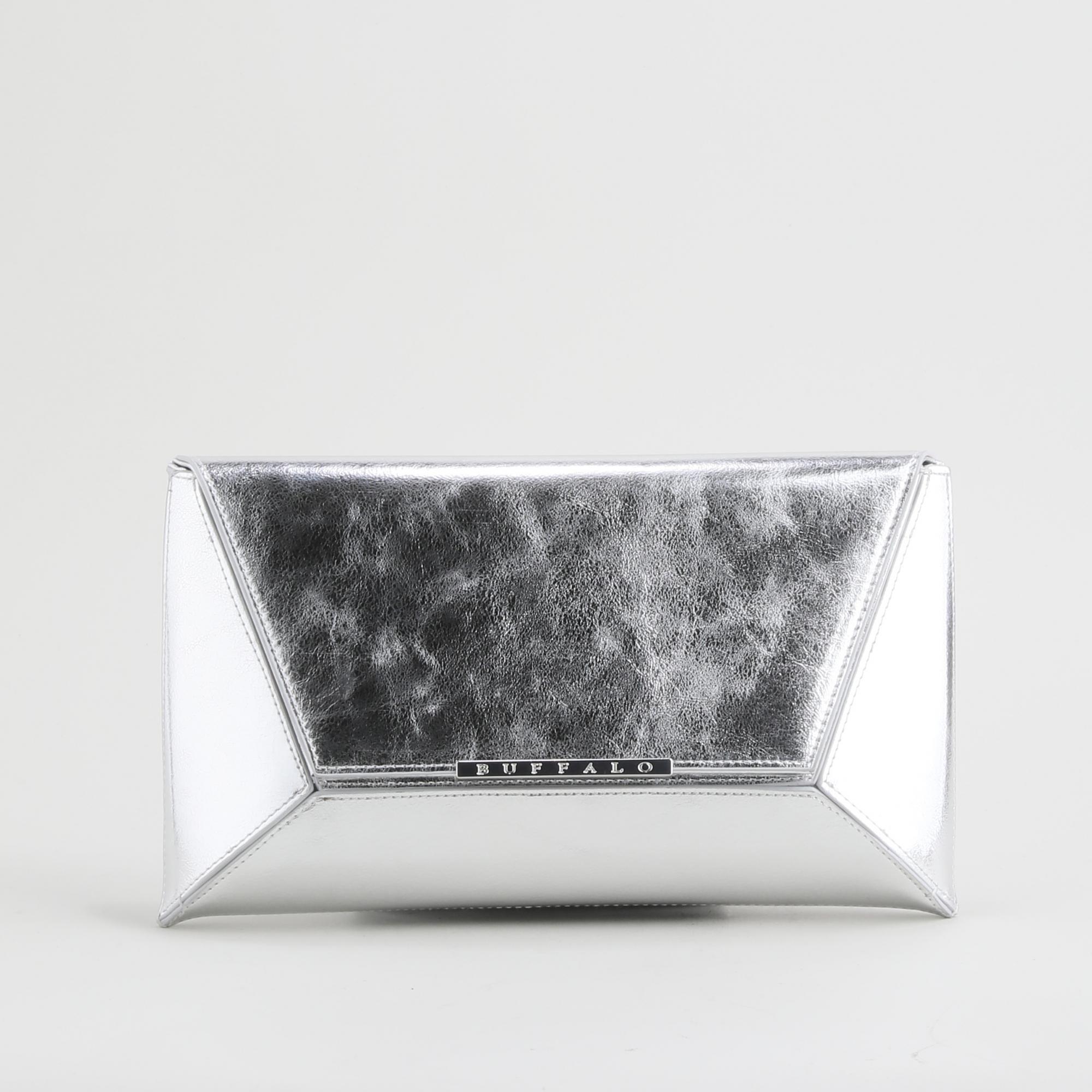 

Клатч женский Buffalo bags 4101030, silver, 4101030
