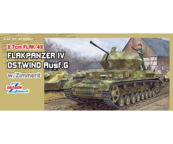 

Самоходка Dragon 1/35 FlaK 43 Flakpanzer IV Ostwind 6746