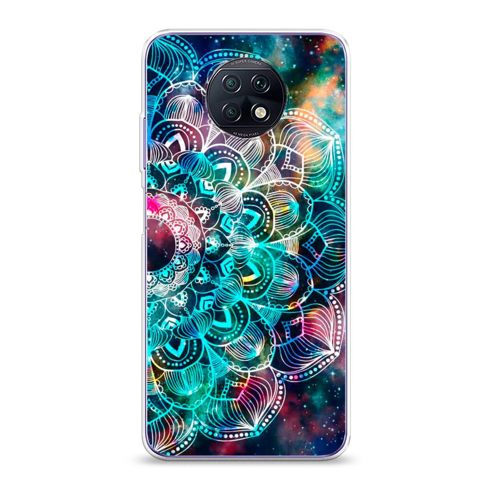 фото Силиконовый чехол "мандала космос" на xiaomi redmi note 9t awog