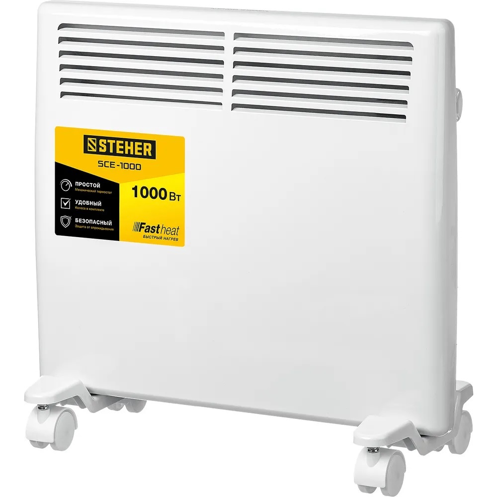 

Конвектор Steher SCE-1000 белый, SCE-1000
