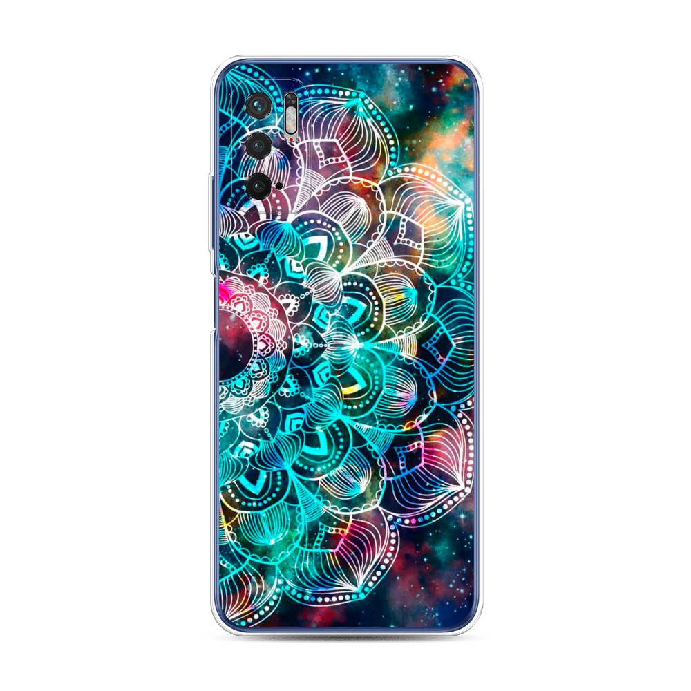 фото Силиконовый чехол "мандала космос" на xiaomi redmi note 10t awog