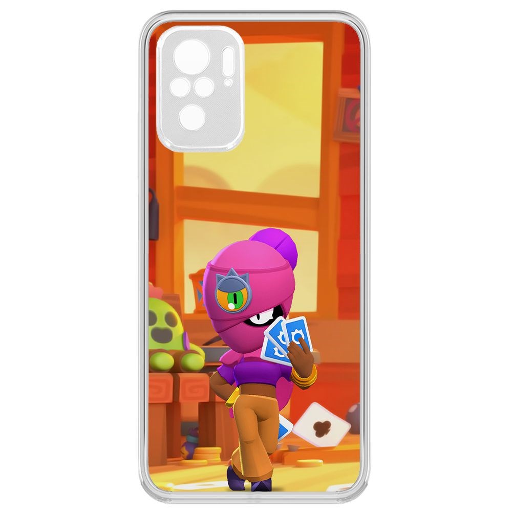 Чехол-накладка Brawl Stars-Тара для Xiaomi Redmi Note 10/ Note 10S
