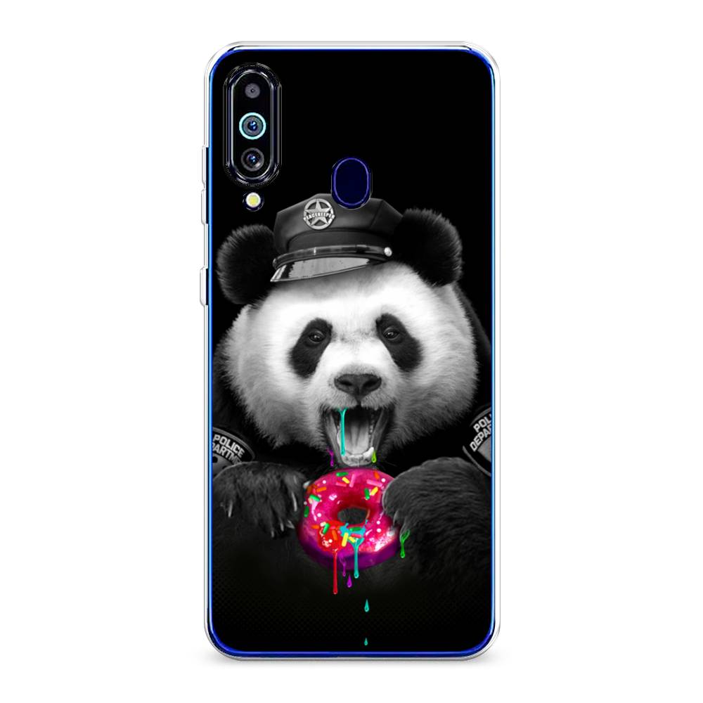 

Чехол Awog на Samsung Galaxy M40/A60 "Панда police", Разноцветный, 28750-2