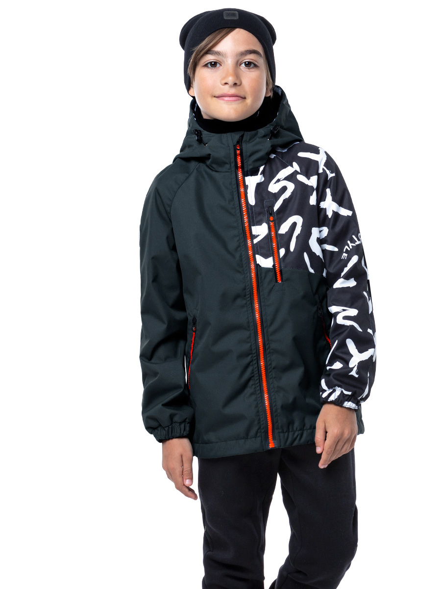 

Ветровка детская NIKASTYLE 4л2523, черный, 164, 4л2523