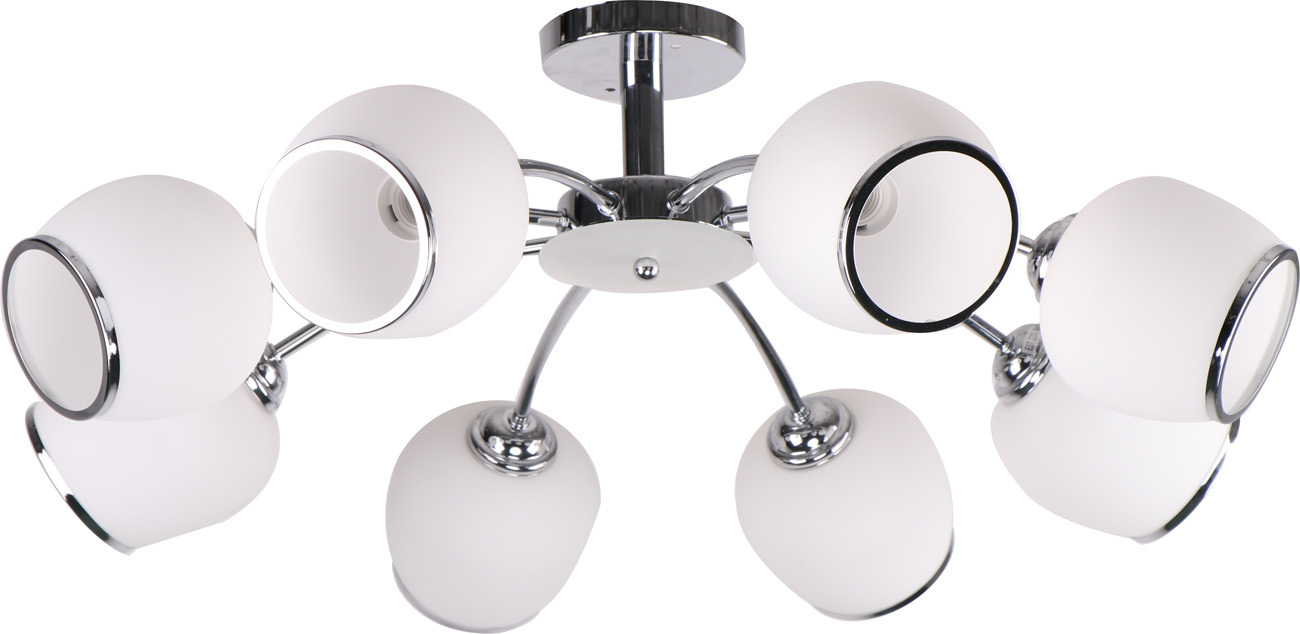 

Потолочный светильник Escada 418/8PL E2760W Chrome/White