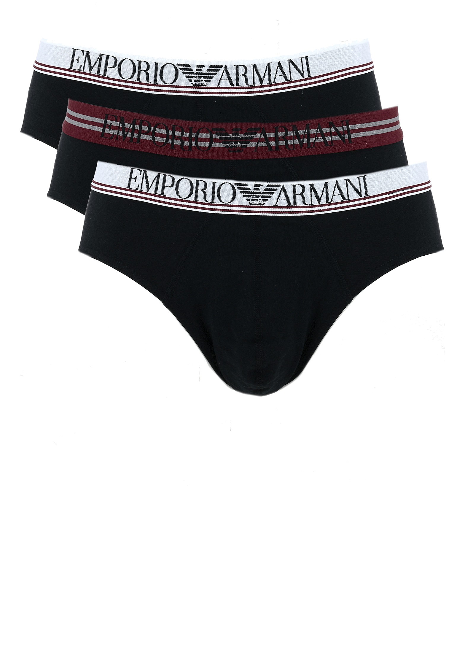 

Комплект трусов мужских Emporio Armani 134628 черных S, 134628