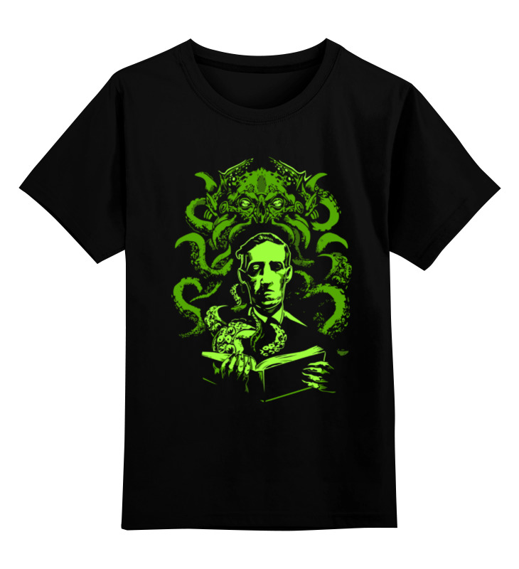 

Детская футболка Printio Ктулху cthulhu цв.черный р.152, 0000000786669