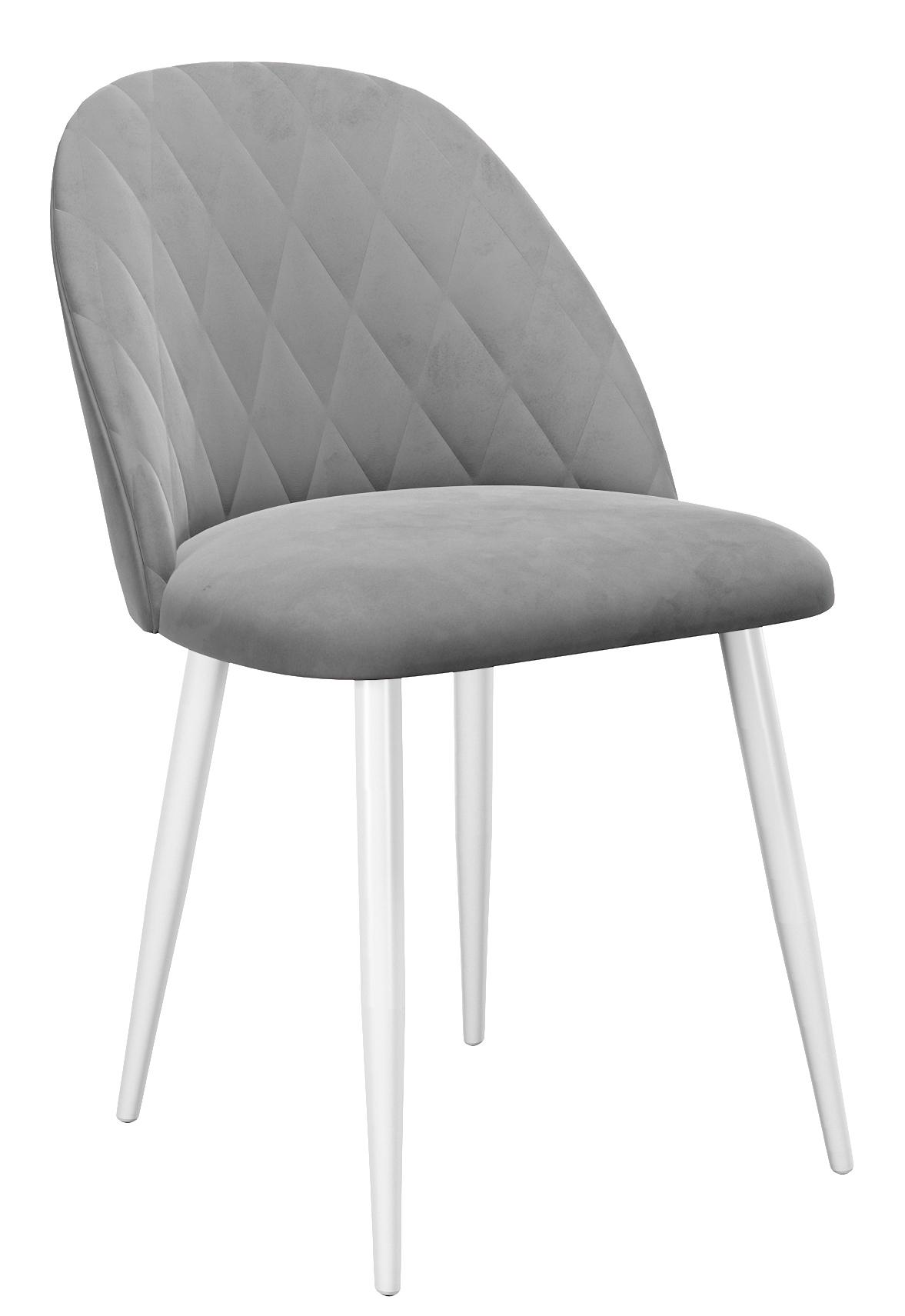 

Стул DIK DikLine 302 B22 GREY /ножки белые, DikLine 302