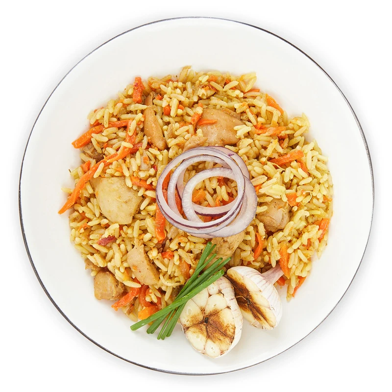 

Плов с курицей 250 г