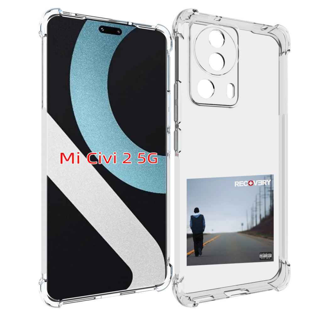 

Чехол MyPads Eminem RECOVERY для Xiaomi Civi 2, Прозрачный, Tocco