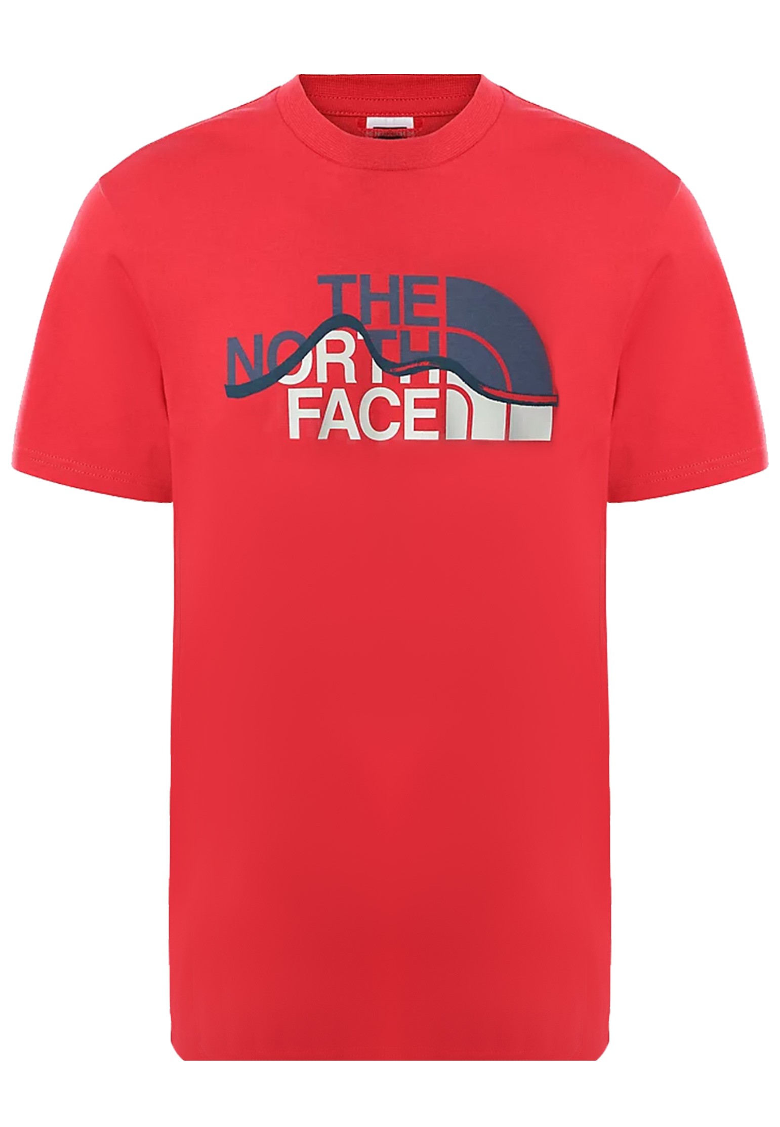 

Футболка женская The North Face 134124 красная M, Красный, 134124