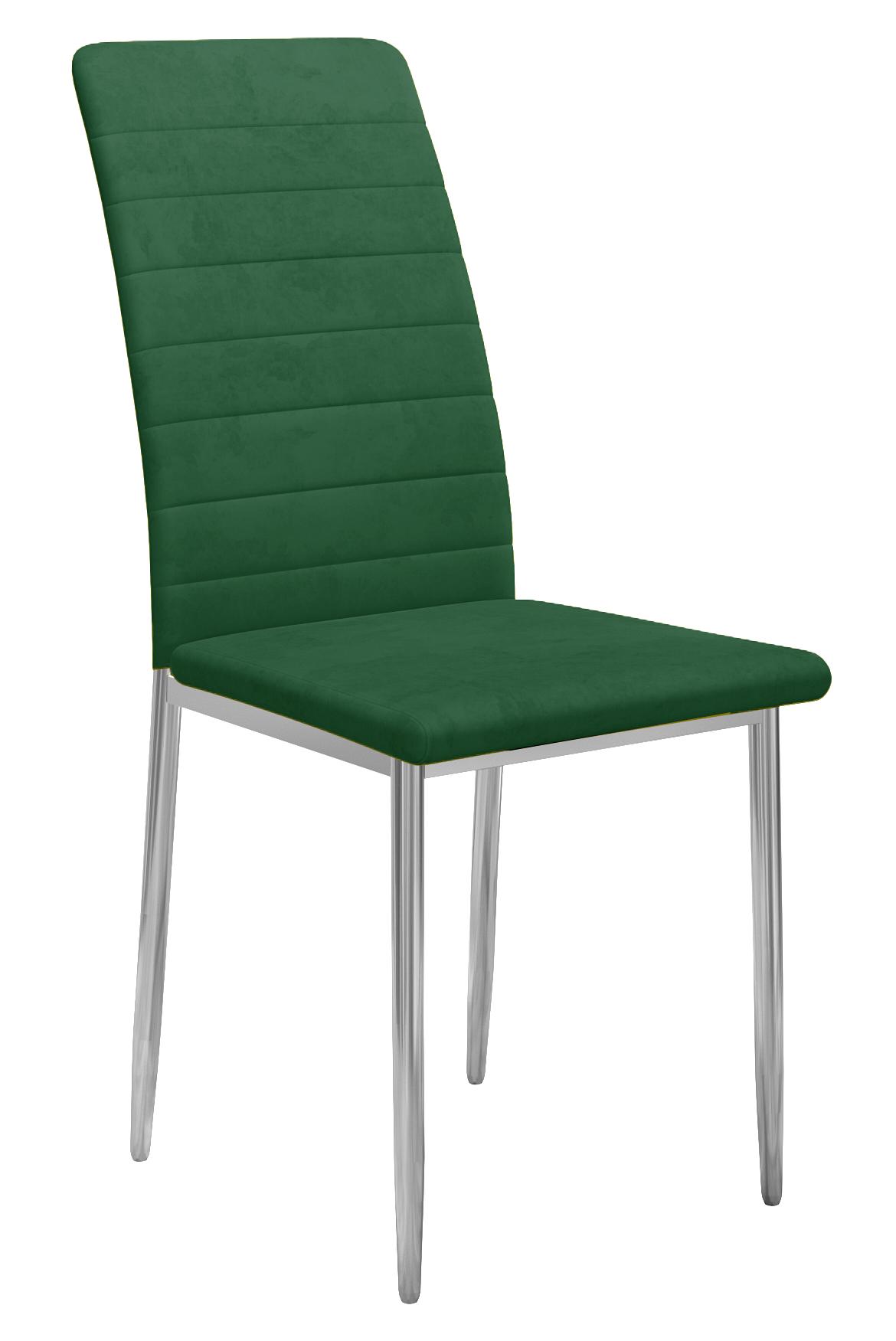 

Стул DIK ТЕКС (микровелюр) (2 шт.) Каркас хром/ В10 GREEN, Текс