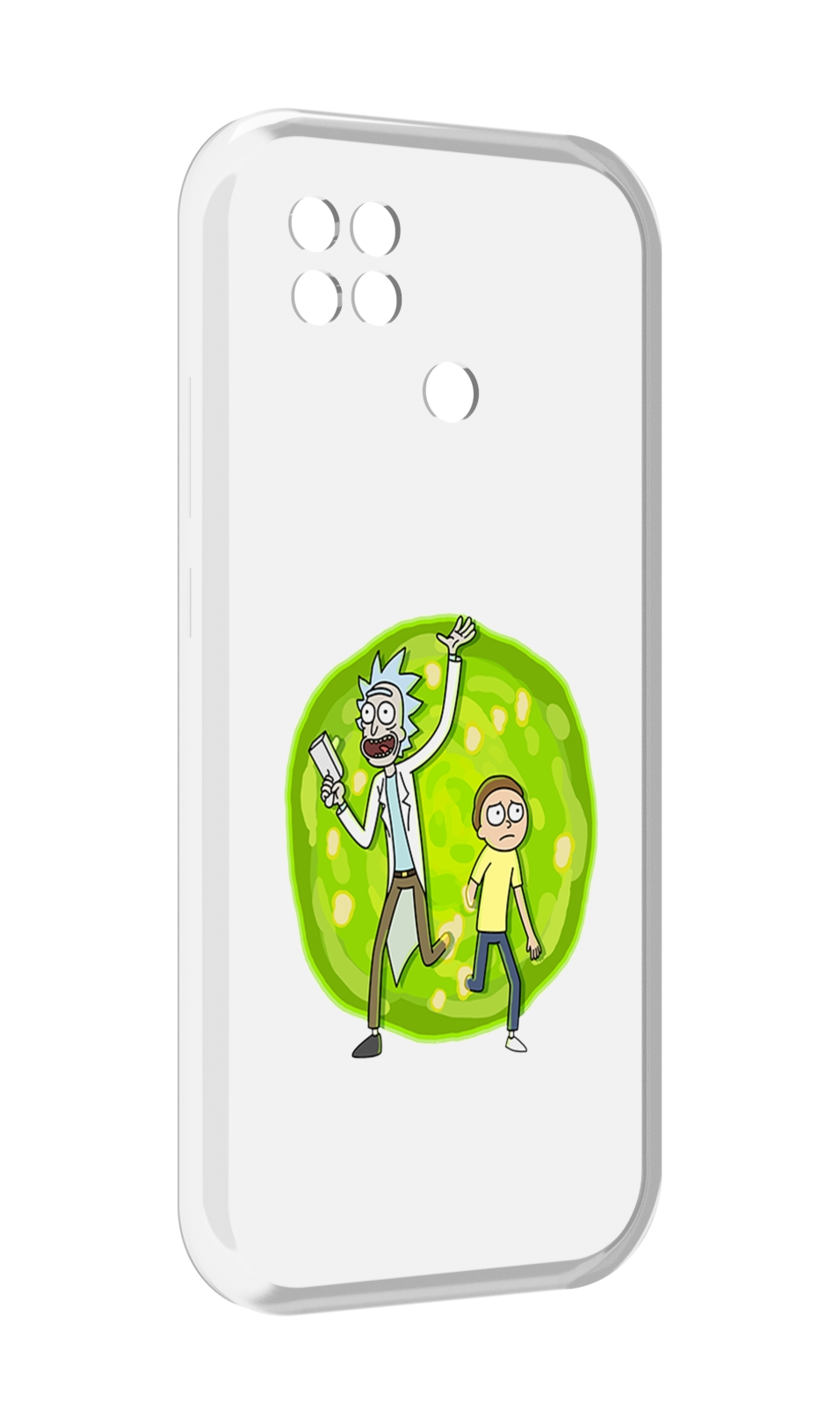 

Чехол MyPads рик-и-морти-в-кружке для Xiaomi Poco C40, Прозрачный, Tocco