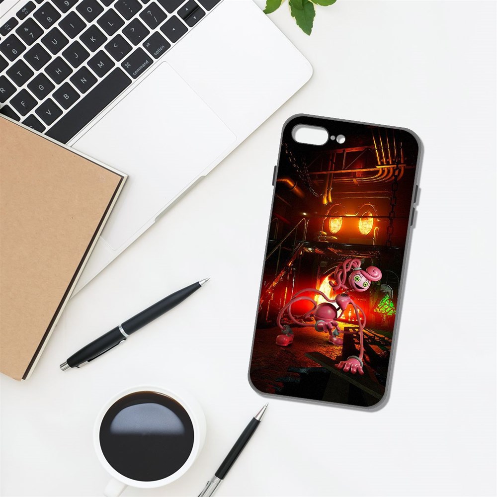 

Чехол-накладка Софт Хаги Ваги - Мама Длинные Ноги для iPhone 7 Plus/8 Plus, Черный
