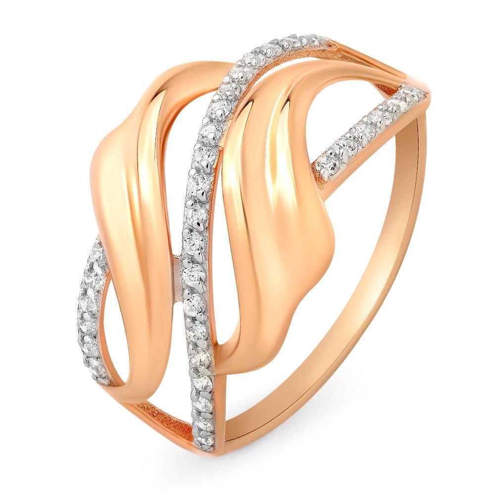 

Кольцо из золота р.  585Gold 301009714, фианит, 301009714