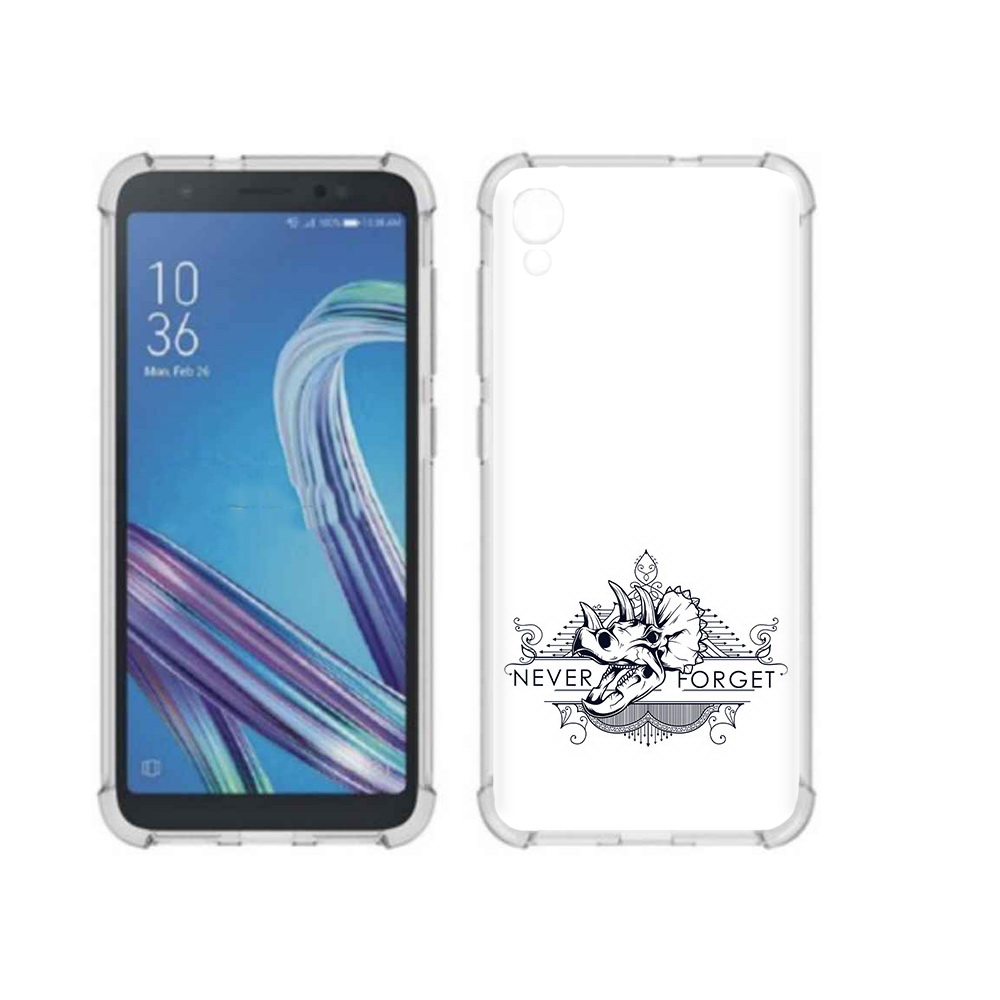 Чехол MyPads Tocco для Asus ZenFone Live L1 (G552KL) логотип носорога никогда не забуду