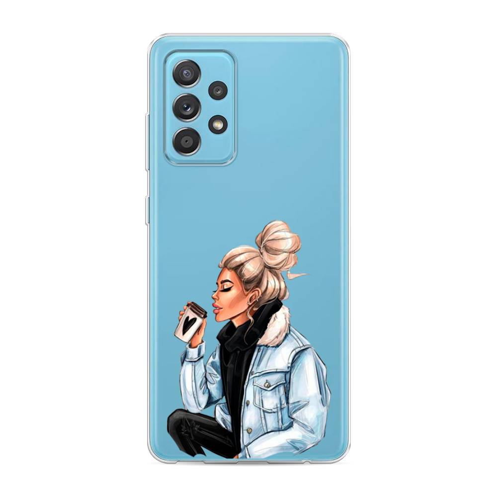 

Чехол Awog на Samsung Galaxy A52s / Самсунг A52s "Cute girl", Разноцветный, 2106550-7