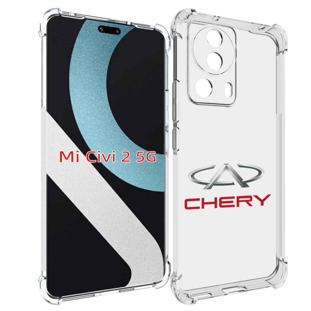 

Чехол MyPads Chery-3 мужской для Xiaomi Civi 2, Прозрачный, Tocco