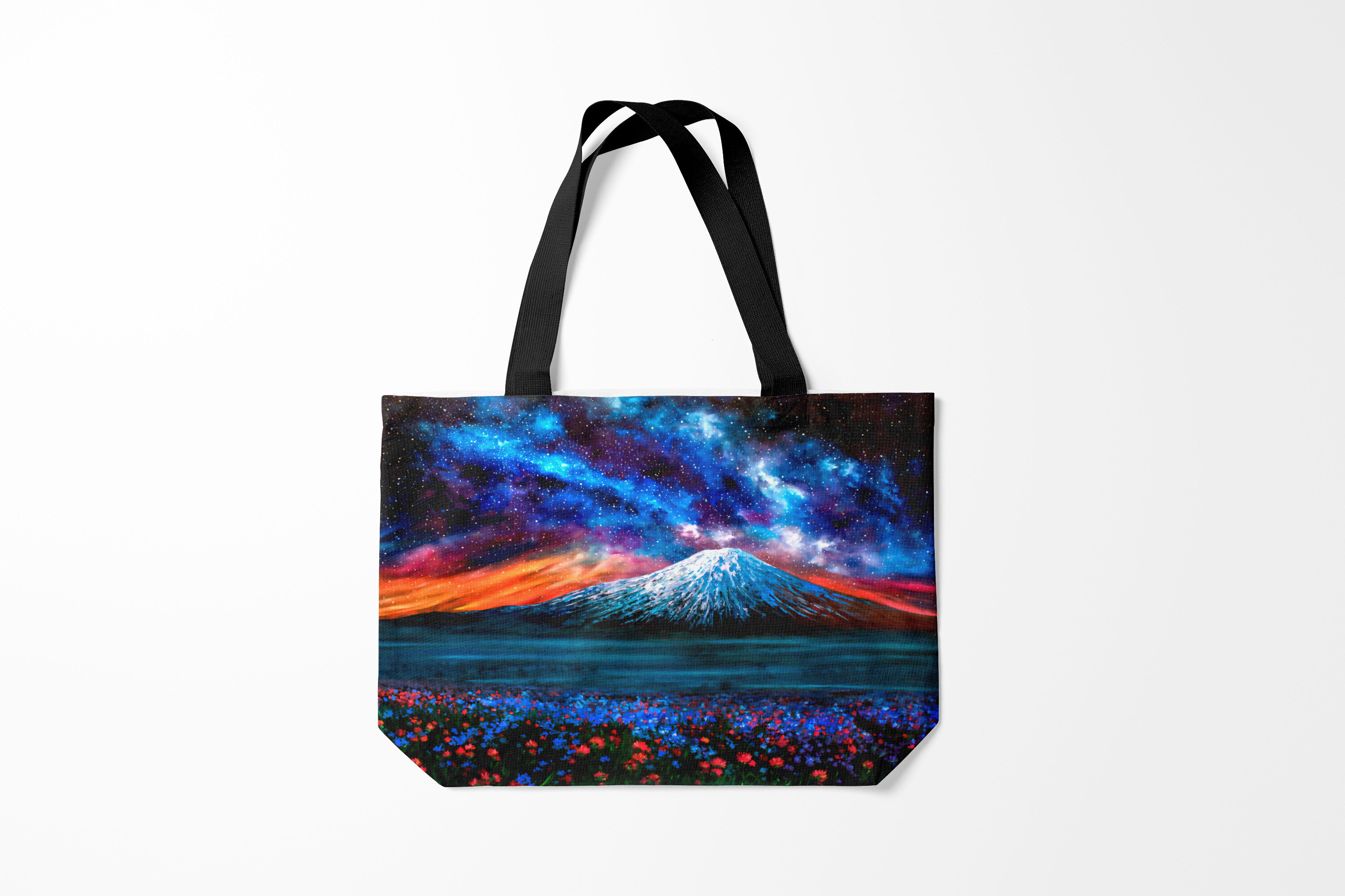 

Сумка шoппер унисекс Burnettie Космос Cosmos, черный, Космос Cosmos