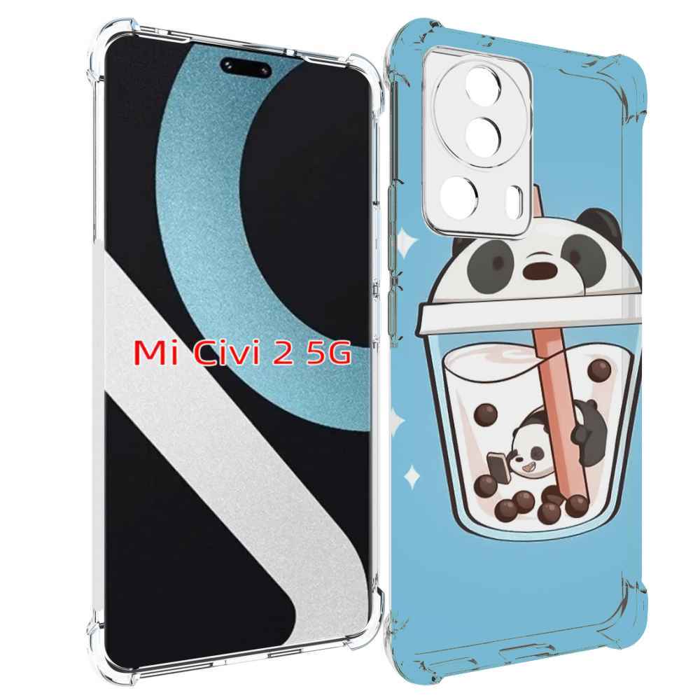 

Чехол MyPads Bubble tea для Xiaomi Civi 2, Прозрачный, Tocco