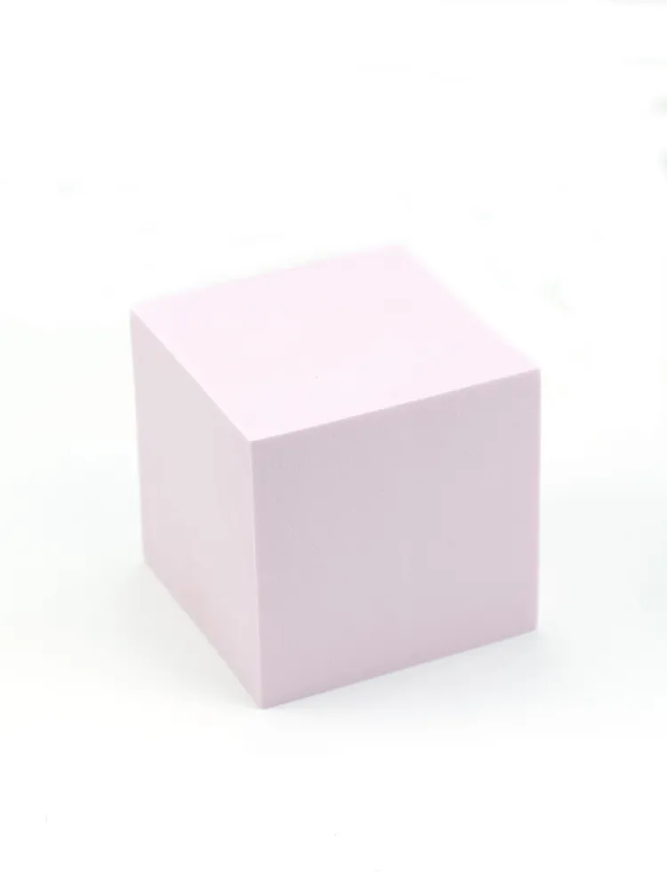 Розовый куб декоративный силиконовый #ЛАКШЕРИ PHC-SHA-003