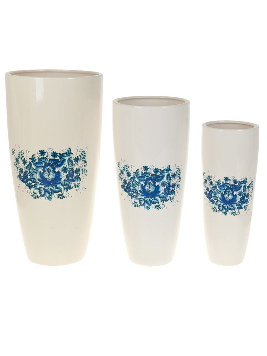 Вазы Polystar Collection 3шт Орнамент
