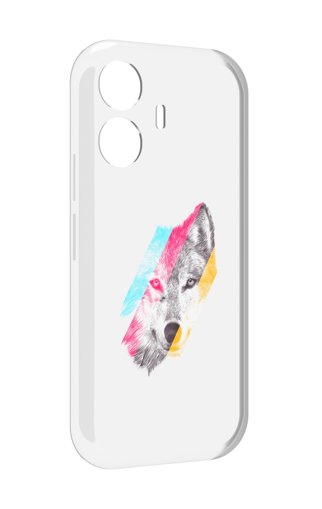 

Чехол MyPads волк градиент для Vivo Y77E / Vivo iQOO Z6 Lite, Прозрачный, Tocco