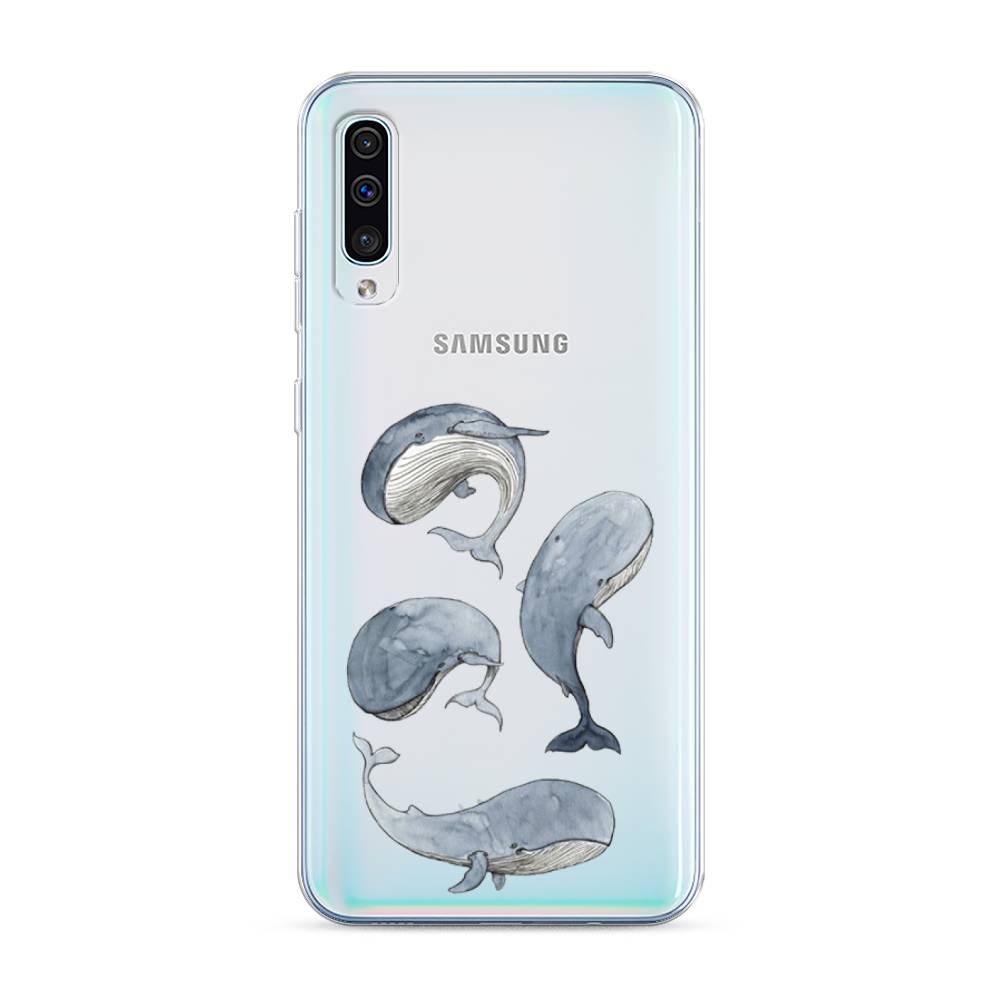 

Чехол Awog на Samsung Galaxy A50/A30S "Киты", Разноцветный, 27750-1