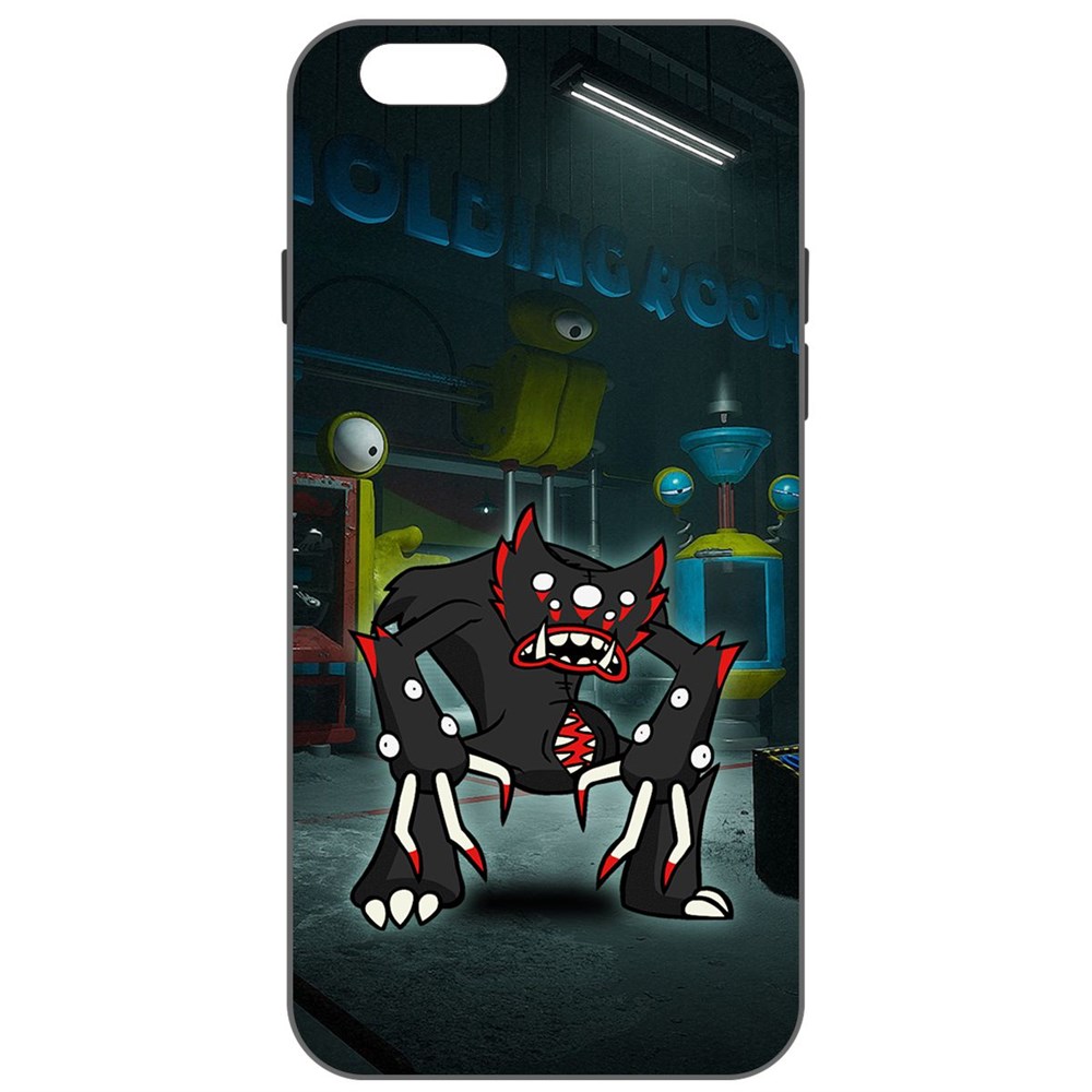 

Чехол-накладка Софт Хаги Ваги - Килли Вилли для iPhone 6/6s, Черный
