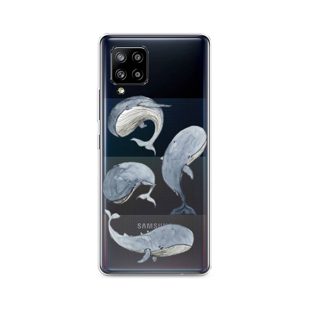 

Чехол Awog на Samsung Galaxy A42 / Самсунг A42 "Киты", Разноцветный, 2101750-1