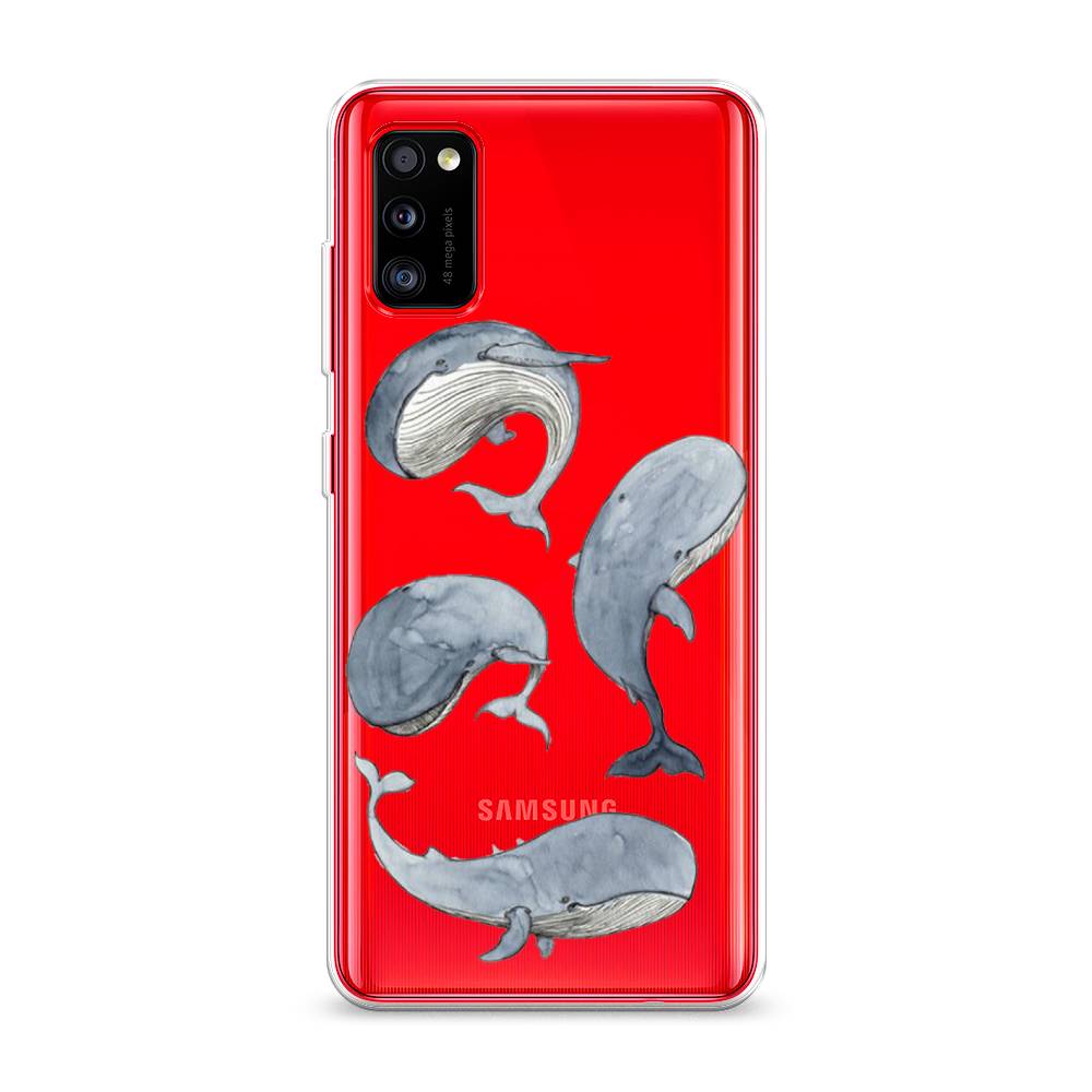 

Чехол Awog на Samsung Galaxy A41 / Самсунг A41 "Киты", Разноцветный, 2100450-1