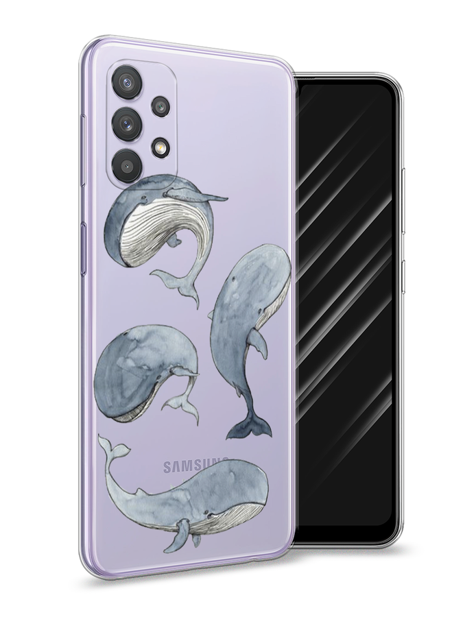 

Чехол Awog на Samsung Galaxy A32 / Самсунг A32 "Киты", Разноцветный, 2102050-1