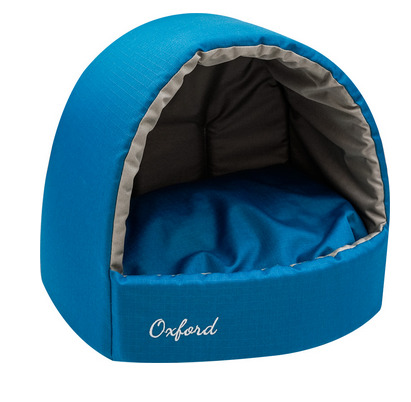 

Дом-эстрада ZooExpress Oxford №1, двухсторонняя, синий-серый, 35x31x31 см, Эстрада