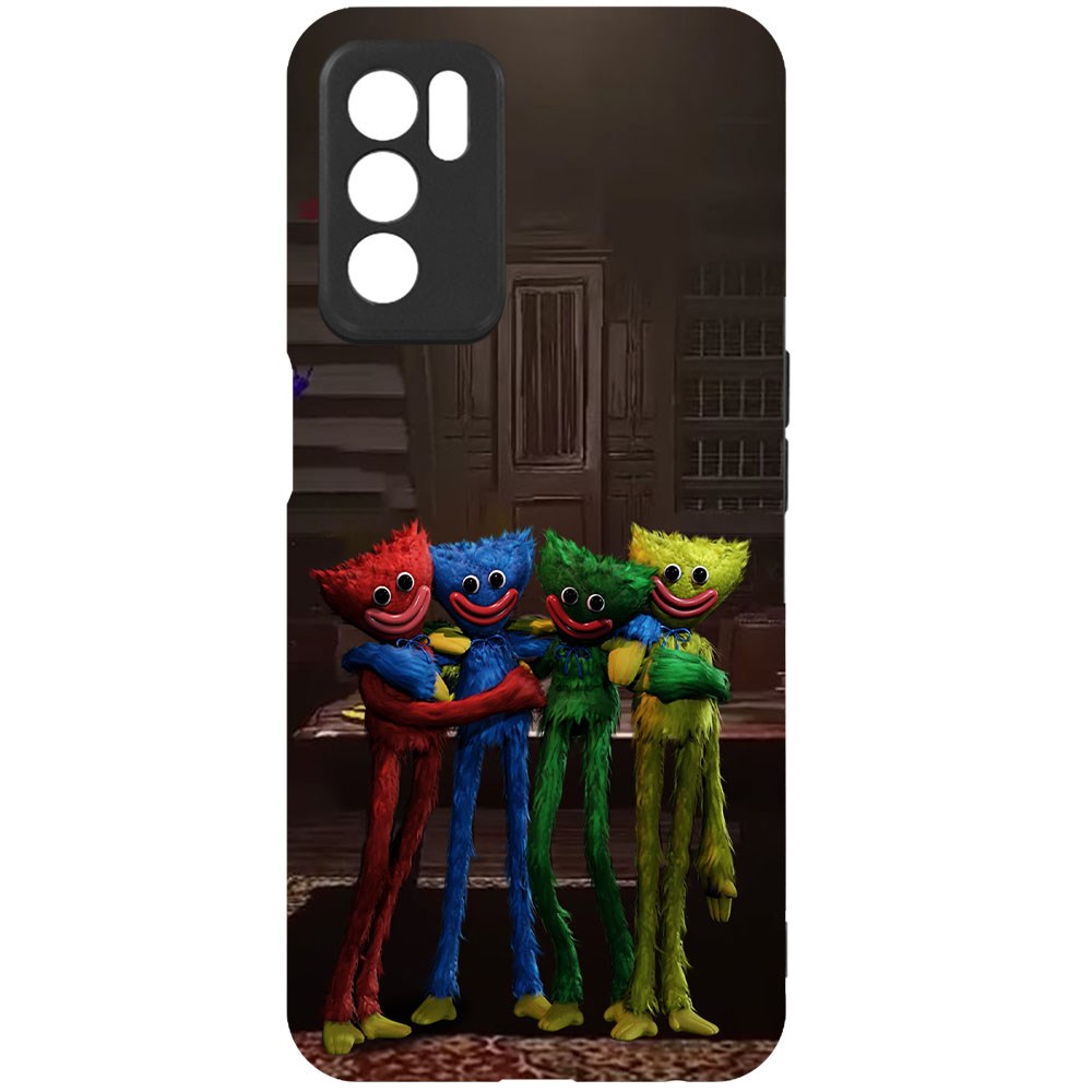 

Чехол-накладка Софт Хаги Ваги - Мини-Хаги для Oppo A16