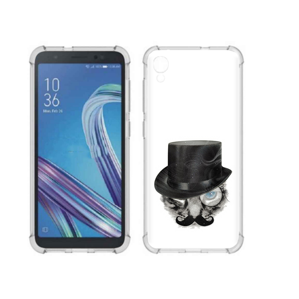 Чехол MyPads Tocco для Asus ZenFone Live L1 (G552KL) интелегентный кот (PT113202.648.378)