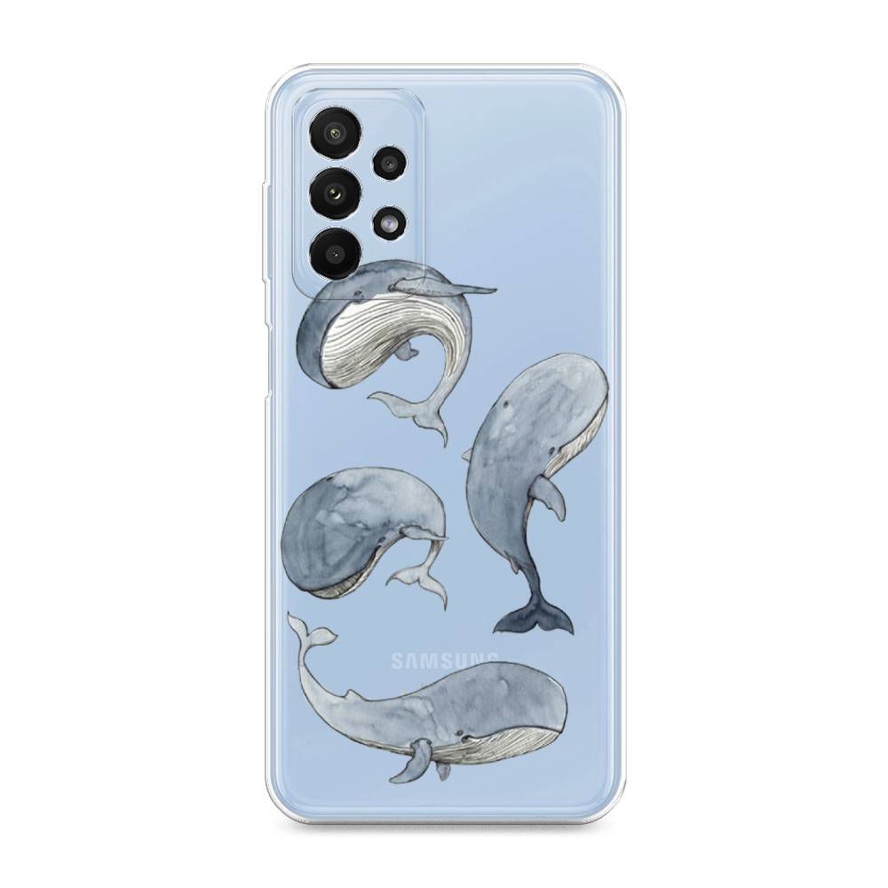

Чехол Awog на Samsung Galaxy A23 / Самсунг A23 "Киты", Разноцветный, 2105050-1