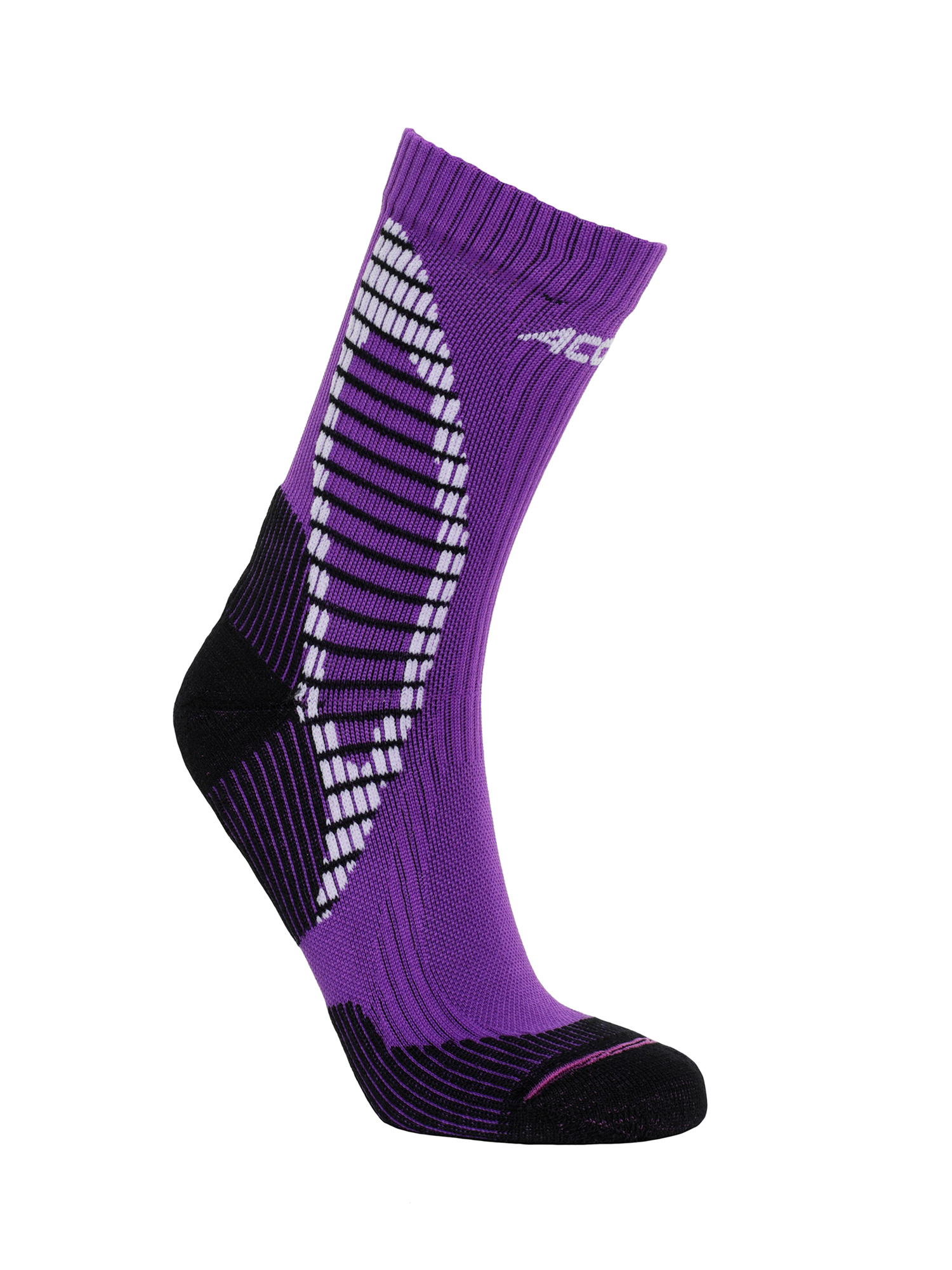 

Носки унисекс Accapi X-Country Crew фиолетовые 37, Фиолетовый, X-Country Crew