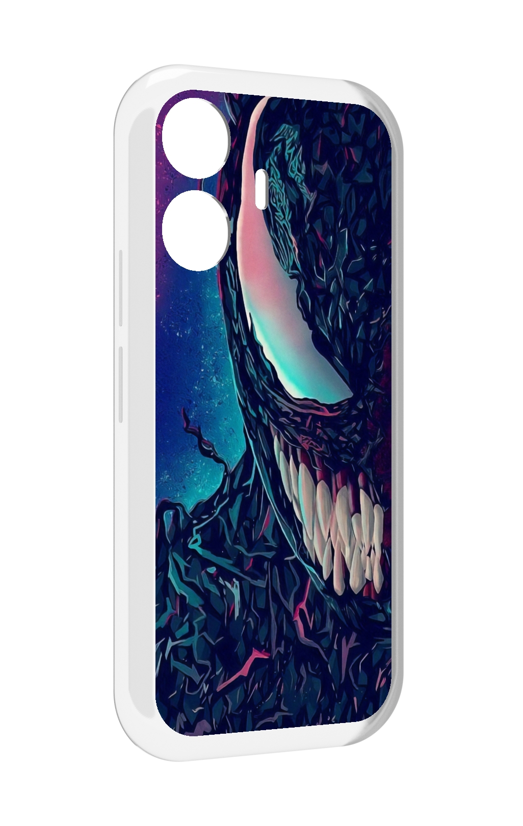 

Чехол MyPads полу веном для Vivo Y77E / Vivo iQOO Z6 Lite, Прозрачный, Tocco