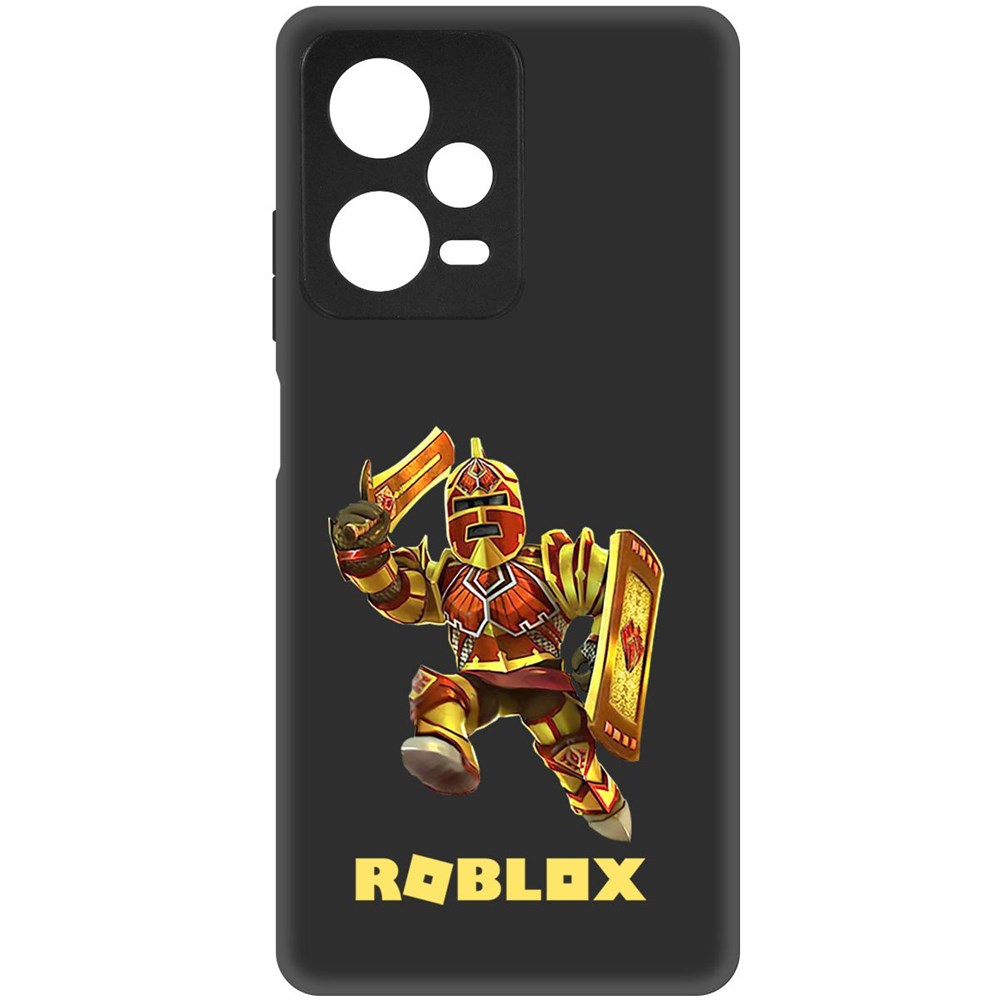 

Чехол-накладка Софт Roblox-Рэдклифф для Xiaomi Redmi Note 12 Pro+ 5G, Черный