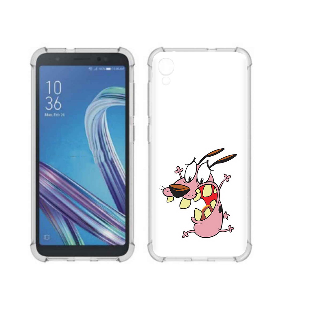 

Чехол MyPads Tocco для Asus ZenFone Live L1 (G552KL) зубастый бобик (PT113202.648.371), Прозрачный, Tocco