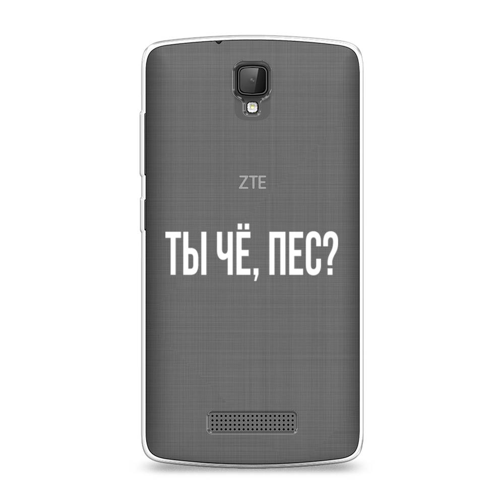 

Чехол Awog на ZTE Blade L5 (L5 Plus) / ЗТЕ Блэйд L5 (L5 Plus) "Ты чё, пес", 130350-6