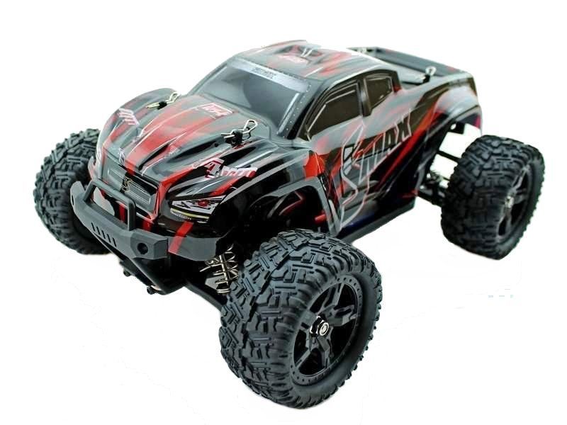 Радиоуправляемый монстр Remo Hobby SMAX Brushless (красный) 4WD 2.4G 1/16 RTR