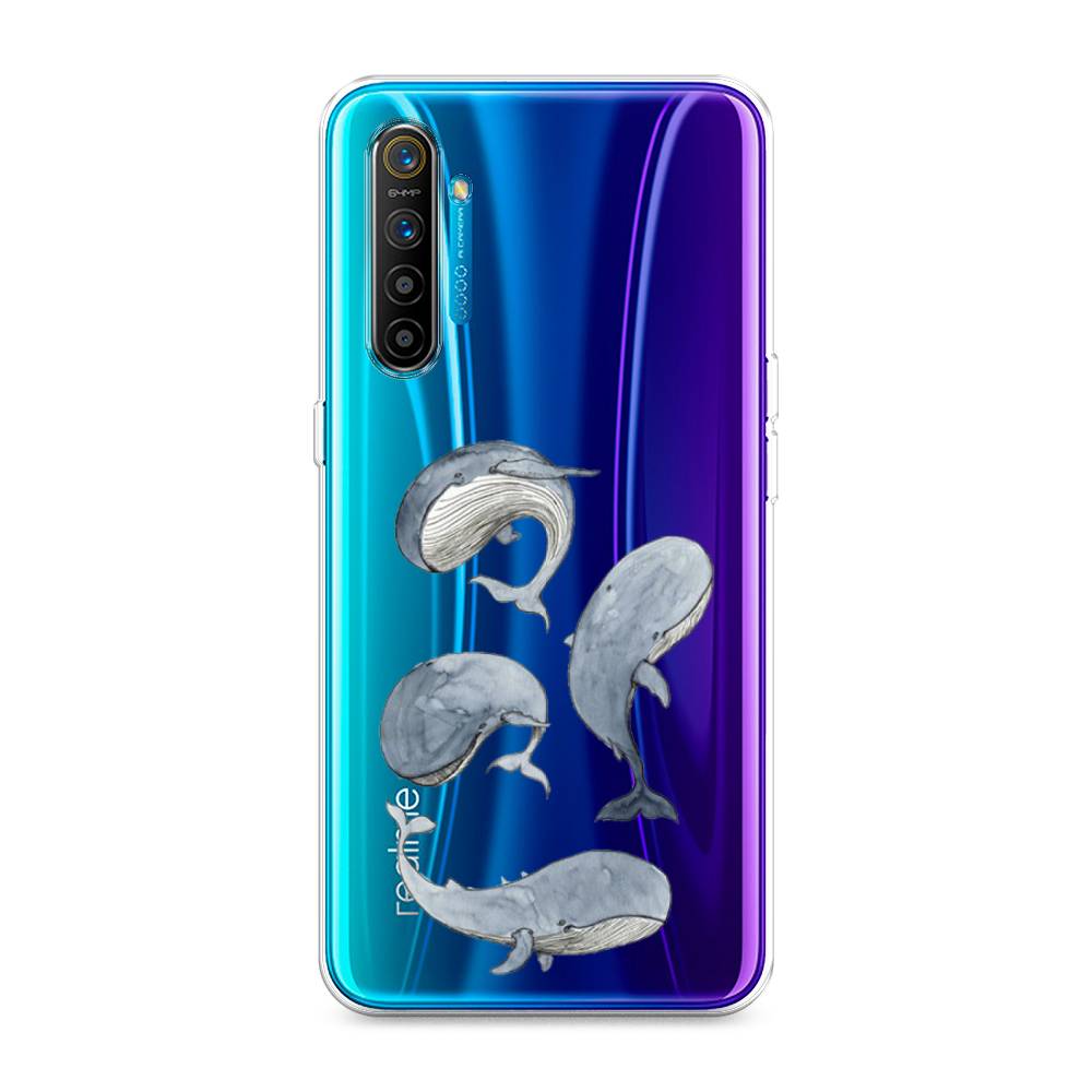 

Чехол Awog на Realme XT "Киты", Разноцветный, 251450-1