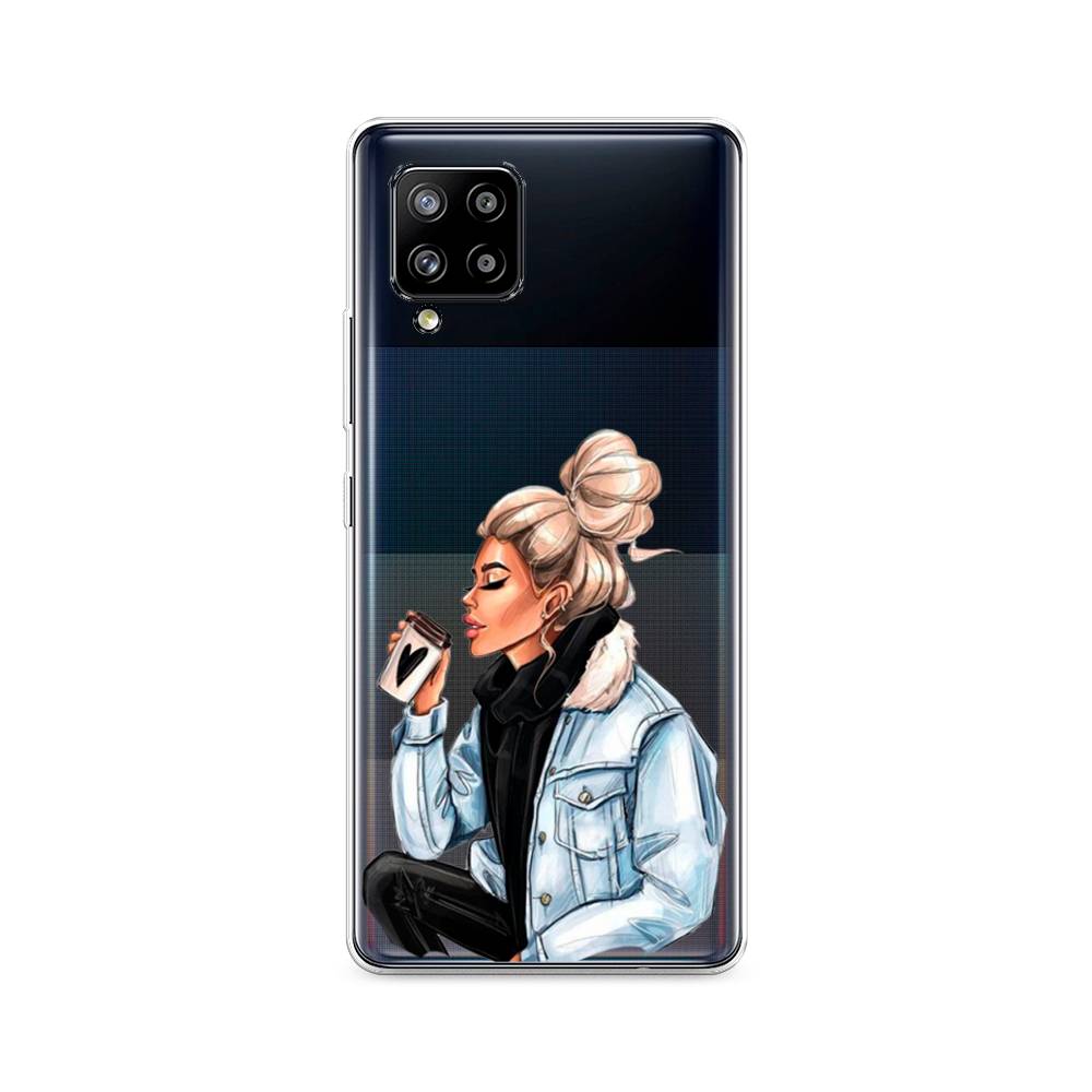 

Чехол Awog на Samsung Galaxy A42 / Самсунг A42 "Cute girl", Разноцветный, 2101750-7