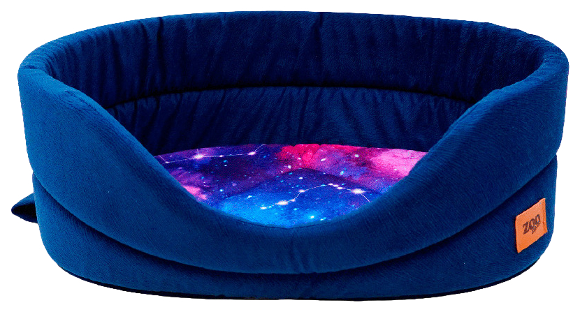 

Лежанка ZooExpress Космос №4, синяя, 53x38x18 см