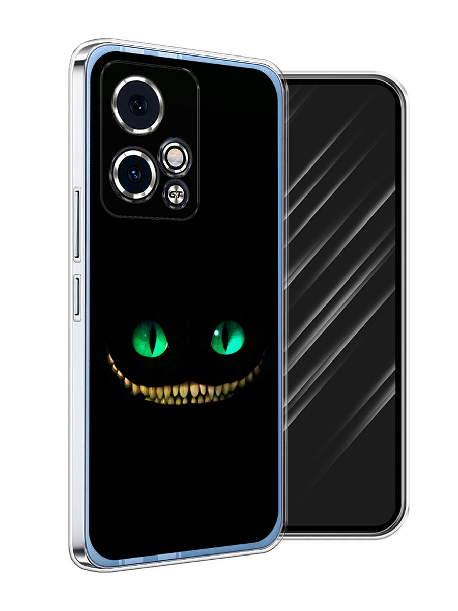 

Чехол Awog на Honor 90 GT "Зеленоглазый чеширский кот", Черный, 6123450-1