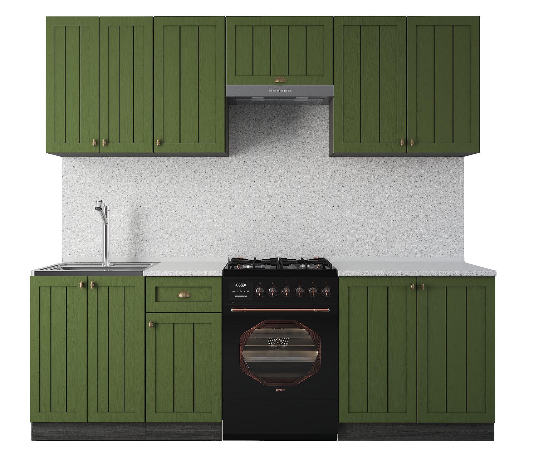 

Н-800 Прованс Стол нижний со столешницей Ясень Анкор темный /Зеленый Дип, Зеленый;коричневый