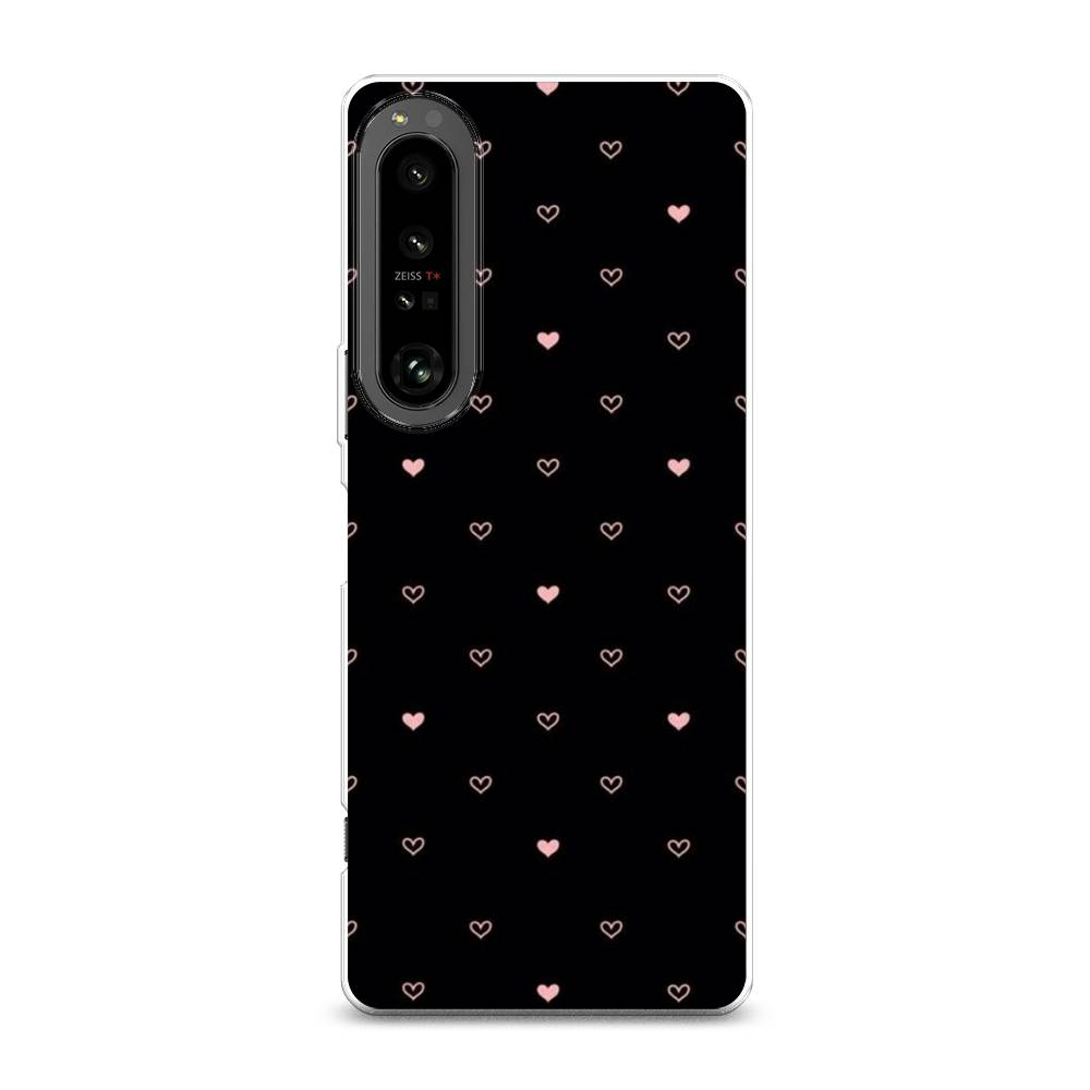 

Чехол Awog на Sony Xperia 1 IV "Черный фон и сердечки", Разноцветный, 55150-3